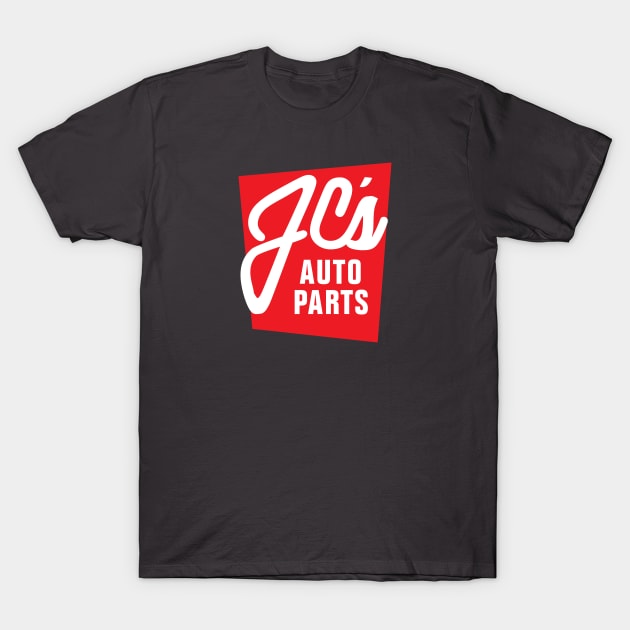 JC Auto Parts (Alt Design) T-Shirt by jepegdesign